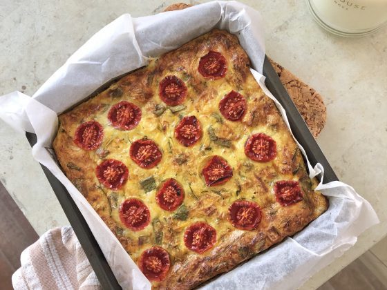 Zucchini Slice Recipe (gluten-free)