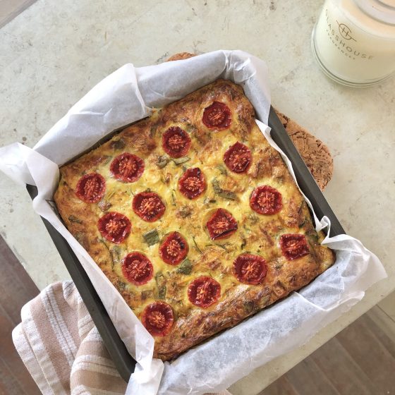Zucchini Slice Recipe (gluten-free)
