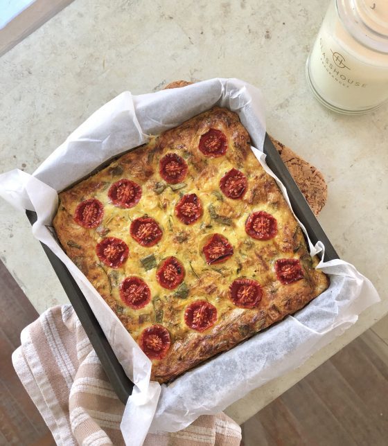 Zucchini Slice Recipe (gluten-free)